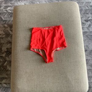 NWOT Kortni Jeane extended high waist swim bottom